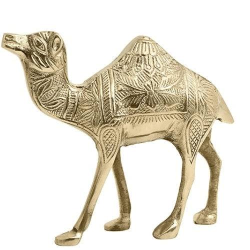 Brass Camel Statue